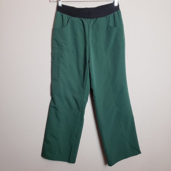 Ave by Medline Hunter Green Comfort Waist Scrub Pants Medium - Picture 10 of 10